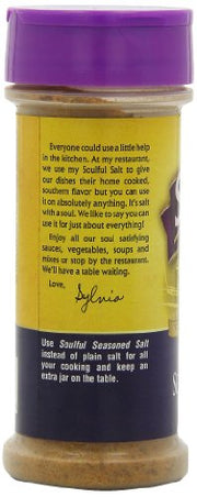 Sylvia's Soulful Seasoned Salt, 7-Ounce Containers (Pack of 12)