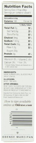 Odense Marzipan Almond Candy Dough, 7-Ounce (Pack of 6)