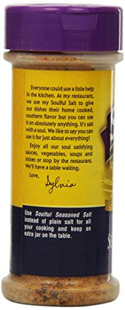 Sylvia's Soulful Seasoned Salt, 7-Ounce Containers (Pack of 12)