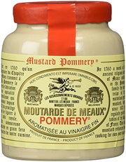 Pommery Mustard Meaux Moutarde in Pottery Crock, 3.5 oz