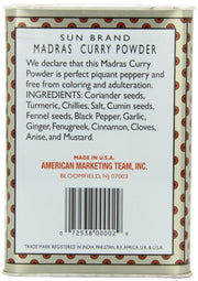 Sun Brand Madras Curry Powder, 1 Pound