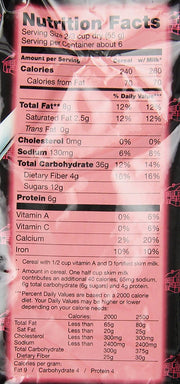 Familia Swiss Crunch Muesli, Clusters with Strawberries & Raspberries, 12-Ounce Bags (Pack of 6)