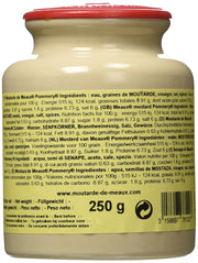 Pommery Meaux Mustard Stone Jar, 8.8-Ounce