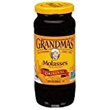 Grandma's Original Unsulphured Molasses All Natural 12oz Jar (Pack of 3)