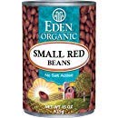 Eden Organic Small Red Beans, No Salt Added, 15-Ounce Cans