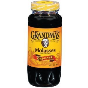 Grandma's Original Unsulphured Molasses All Natural 12oz Jar (Pack of 3)