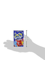 Kool-Aid Twists Soft Drink Mix - Ice Blue Raspberry Lemonade Unsweetened, Caffeine Free, 0.22 oz/envelope (Pack of 12)