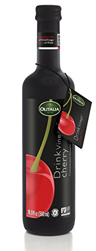 Olitalia Drink Vinegar, Fruit Infused Balsamic Vinegar (Cherry)