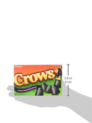 Crows Licorice Flavored Gumdrops (Pack of 3) 6.5 oz Theater Boxes