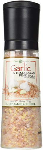 Dean Jacob's Garlic & Himalayan Pink Salt Seasoning ~ 11.6 oz.