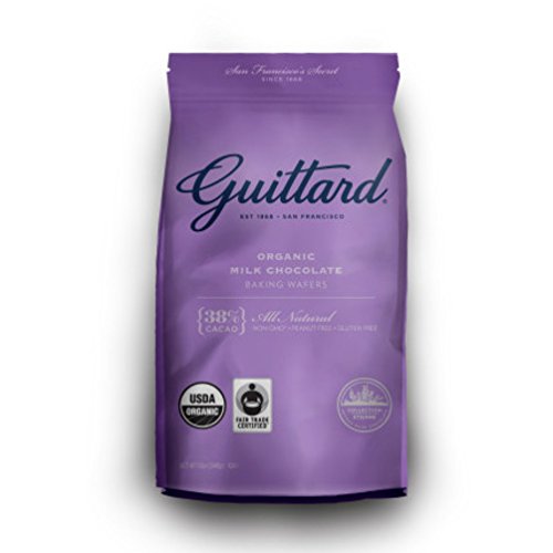 Guittard Organic Milk Chocolate Baking Wafers, 38% by Guittard Chocolate
