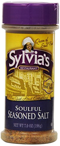 Sylvia's Soulful Seasoned Salt, 7-Ounce Containers (Pack of 12)