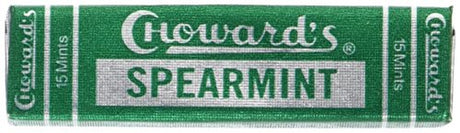 C.howards, Chowards, C Howards Spearmint Mints , 15 Mints Per Pack-(pack of 24)
