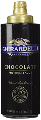 Ghirardelli Chocolate Sauce, Black Label (16oz Squeeze bottle)