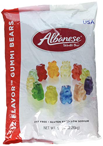 Albanese Gummi Bears, 5lb Sealed Bag