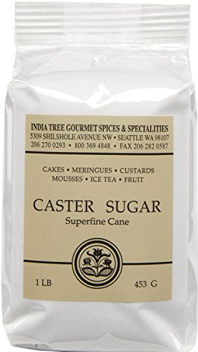 India Tree Caster Sugar, 1 Pound (Pack of 6)