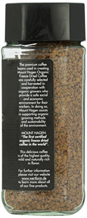 Mount Hagen Organic Freeze Dried Instant Ground Coffee, 3.53 oz