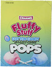 Fluffy Stuff Cotton Candy Pop 48 Pops by Charms