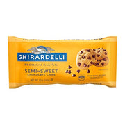 Ghirardelli Baking Chips, Semi Sweet Chocolate, 12 oz