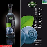 Olitalia Drink Vinegar, Fruit Infused Balsamic Vinegar (Blueberry)