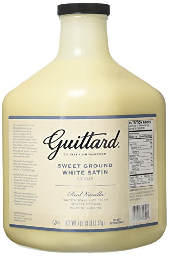 Guittard Sweet Ground White Satin Sauce