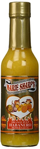 Marie Sharp's Orange Pulp Habanero Hot Sauce (5oz)