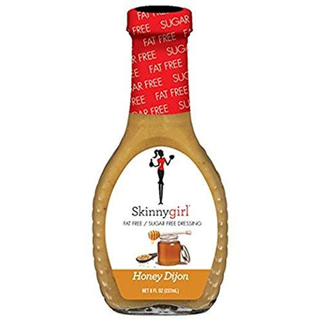 Skinny Girl Honey Dijon Fat Free Sugar Free Dressing 8oz (2 Pack)