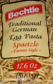 Bechtle Traditional German Egg Pasta -Spaetzle Farmer Style (17.6 oz)