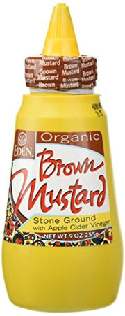 EDEN FOODS Organic Mustard Brown, 255 GR
