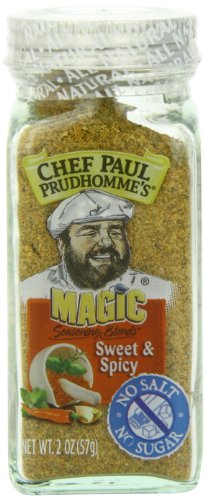 Chef Paul Prudhomme's Magic Seasoning Blends ~ No Salt & No Sugar Seasoning Blends: Sweet & Spicy
