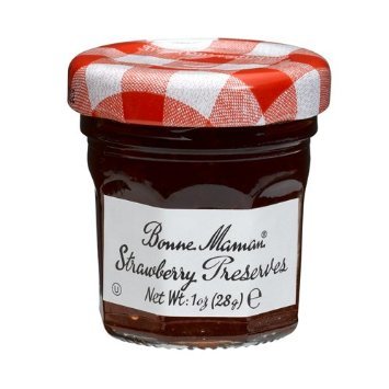 Bonne Maman Strawberry Preserve Mini Jars - 1 Oz X 30 Pcs Kosher