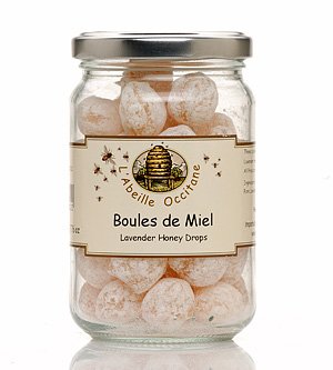 l'Abeille Occitane "Boules Fourrees Miel" Lavender Honey Drops - 7.1 oz.