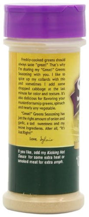 Sylvia's Great Greens Seasoning, 5.25-Ounce Containers (Pack of 12)