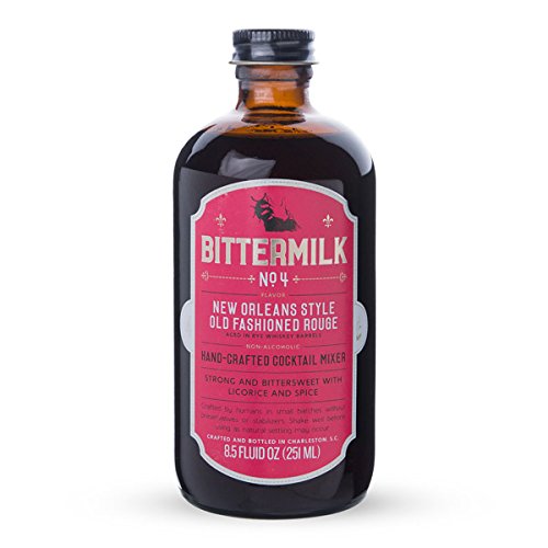 Bittermilk No.4 New Orleans Style Old Fashioned Rouge Cocktail Mixer - 8.5 oz
