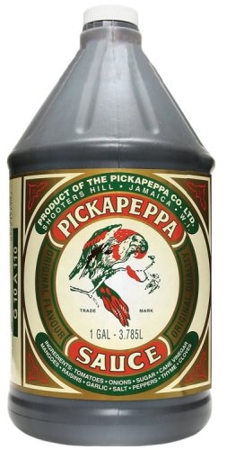 Pickapeppa Sauce from Jamaica, 1-Gallon Jug
