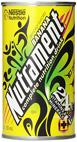 Nutrament Banana Energy and Fitness Drink, 355 Milliliter -- 12 per case.