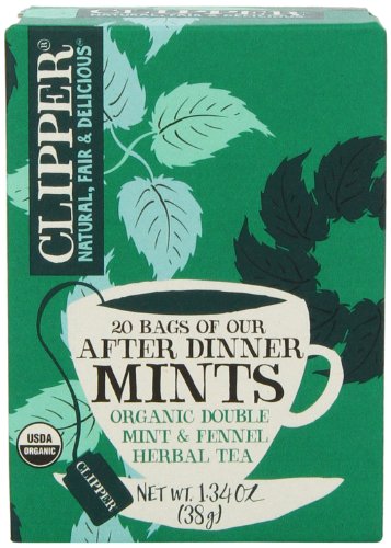 Clipper Fair Trade Organic Tea, 20 Count (Pack of 6)