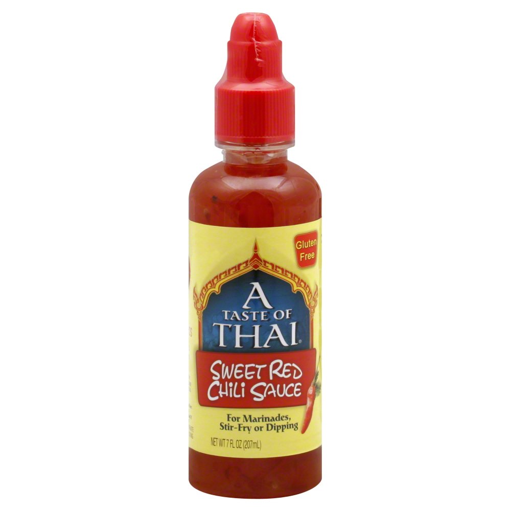 A Taste of Thai Sweet Red Chili Sauce, 7 Fluid oz(Pack of 2)