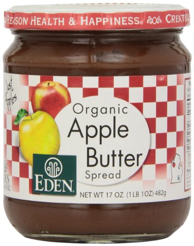 Eden Foods Apple Butter, Og, 17-Ounce (Pack of 3)