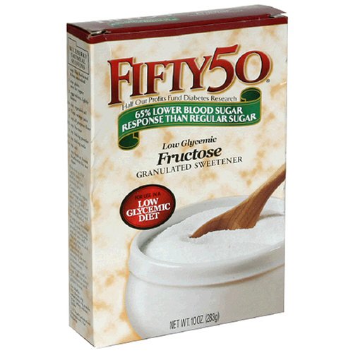 Fifty-50 Granulated Fructose, 10-Ounce Units (Pack of 12)