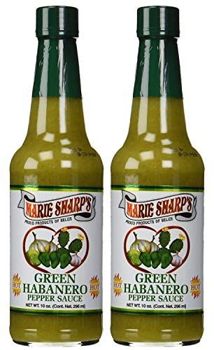 Marie Sharp's Green Habanero Hot Sauce 10 Oz
