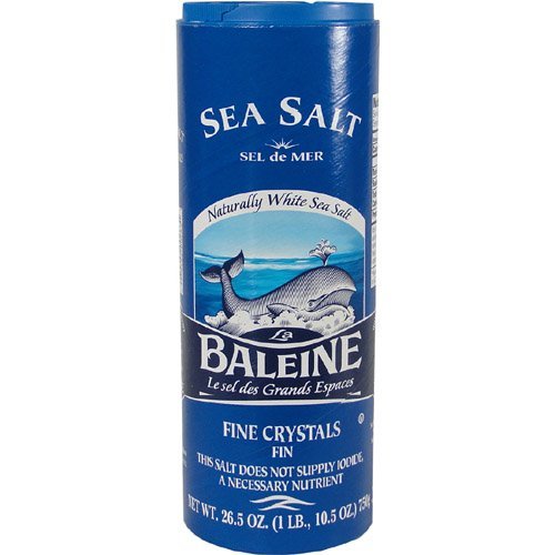 La Baleine · French Fine Sea Salt · 750g - 26.5 Oz ( Pack of 2)