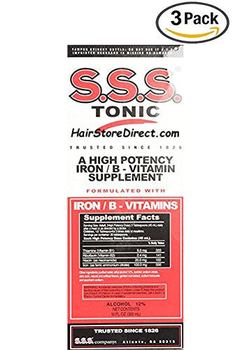 PACK OF 3 EACH SSS TONIC 10OZ PT#1225811110 (Pack of 3)