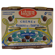 Clement Faugier Chestnut Spread Creme De Marrons Mini Cans - 4 x 3.5oz