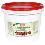 Felix Lingonberries in Sauce, 11-Pound Tub
