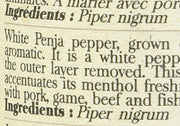 Penja White Pepper By Terre Exotique