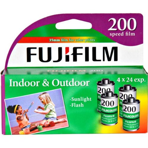 FujiFilm ISO 200 35mm Color Print Film - 24 Expos