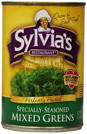 Sylvia's Mixed Greens, 14.5 Ounce Packages (Pack of 12)