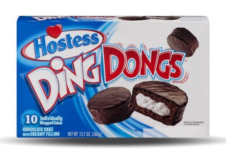 Hostess Ding Dongs [One 10 Count Package]