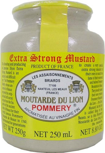 Pommery Moutarde Du Lion Extra Filtered King of Mustard